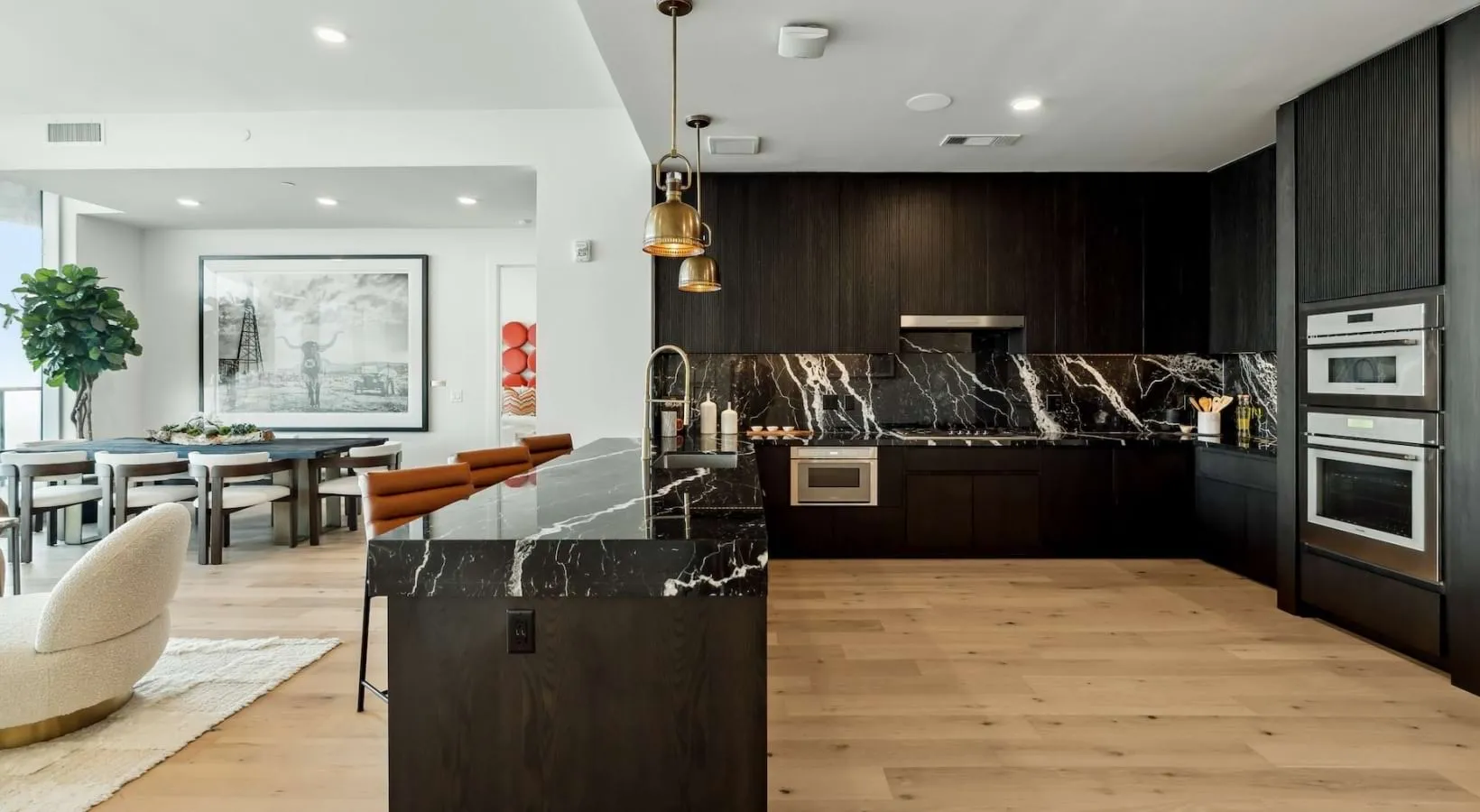 Luxury Austin penthouse interior